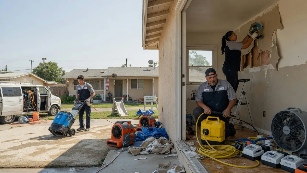 Water Damage Restoration in Montrose, CA near me